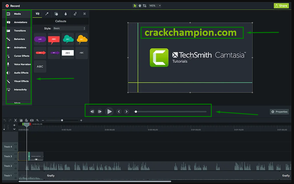 Camtasia Studio License Key